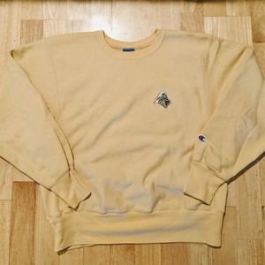 Purdue Champion Crewneck Reverse Weave sz Medium